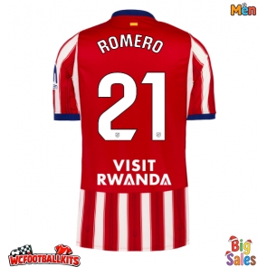 Atletico Madrid Cristian Romero #21 Replica Home Stadium Shirt 2026-27 Short Sleeve